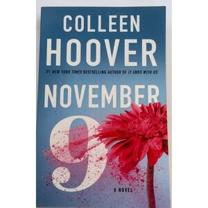 November 9 A Novel by Colleen Hoover Romance Book Paperback